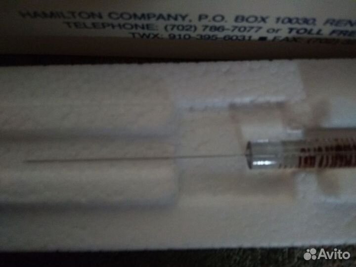 Шприцы Hamilton