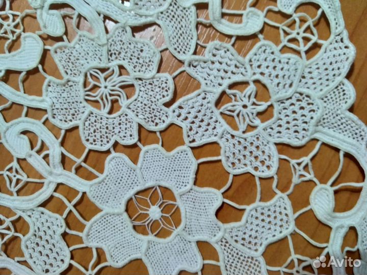 Старинный воротник, кружево Point de Venise