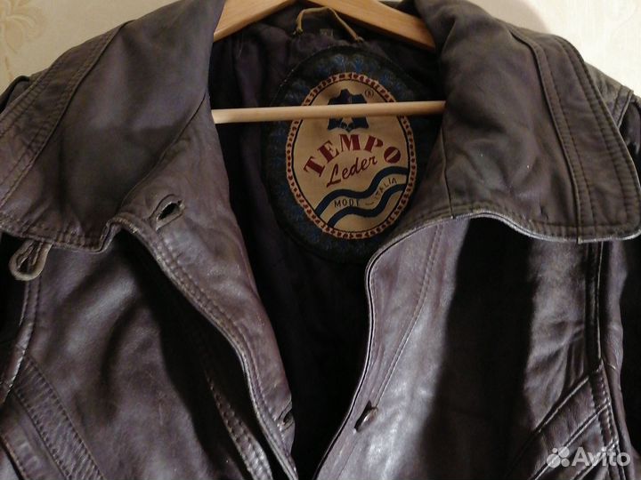 Куртка натуральная кожа на переделку 54рр