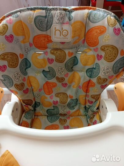 Стульчик для кормления Happy baby William light
