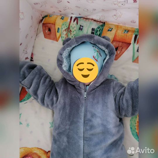 Комбинезон плюшевый