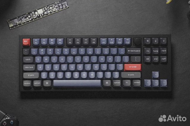 Keychron Q3 QMK/VIA кастом (knob, gasket, hotswap)