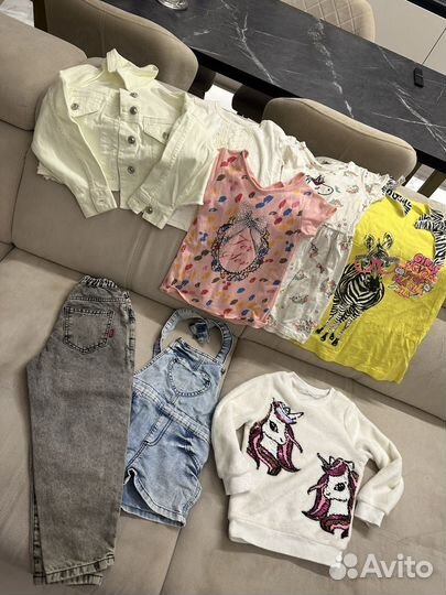 Пакет вещей на девочку 110-116 бесплатно