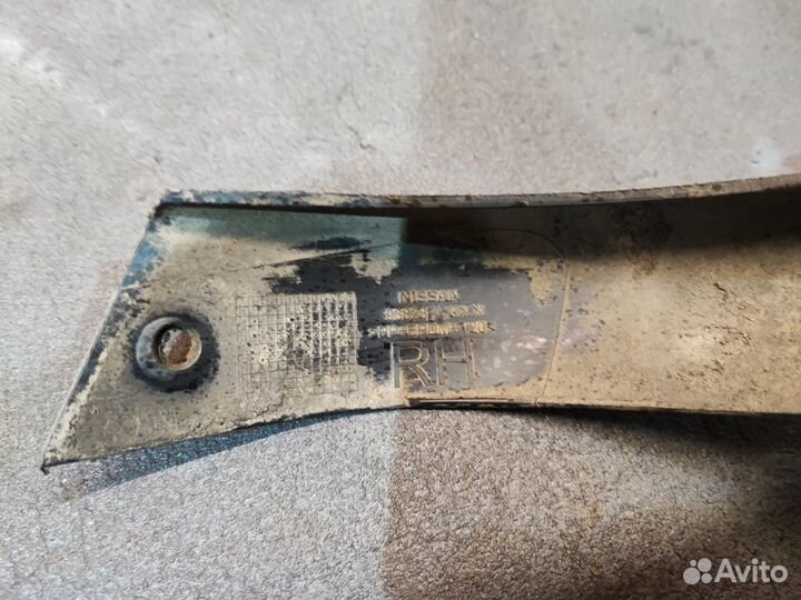 Расширители арок задние Nissan Qashqai J10