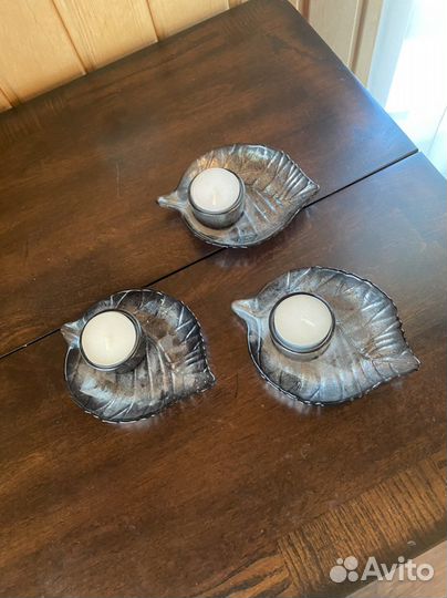 Подсвечники 3 шт