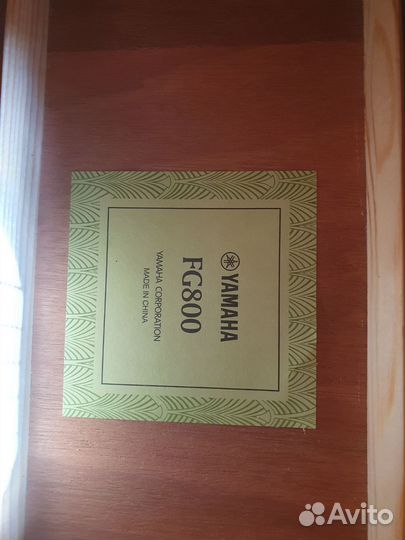 Гитара yamaha fg800