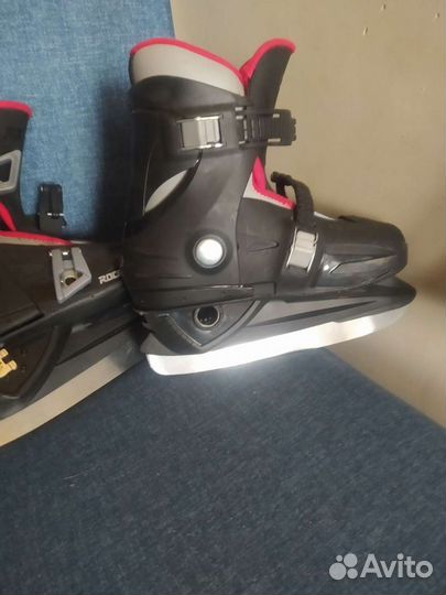 Коньки детские раздвижные. 30-35