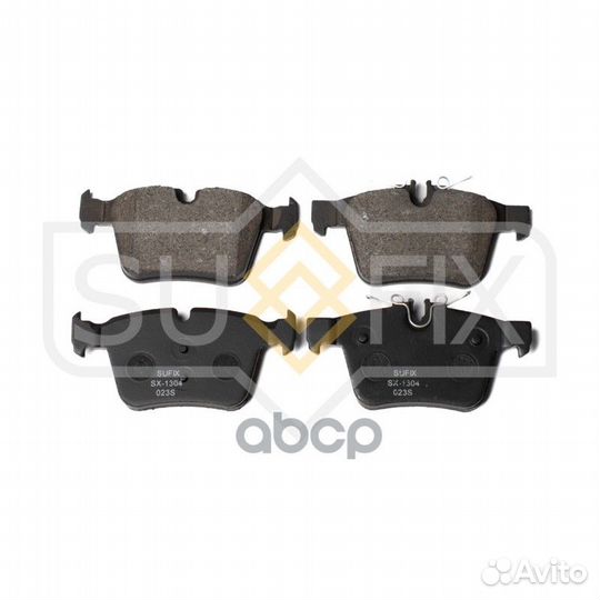 Колодки тормозные дисковые зад прав/лев SX1