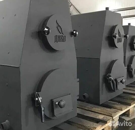 Котел твердотопливный длительного горения 20 кВт