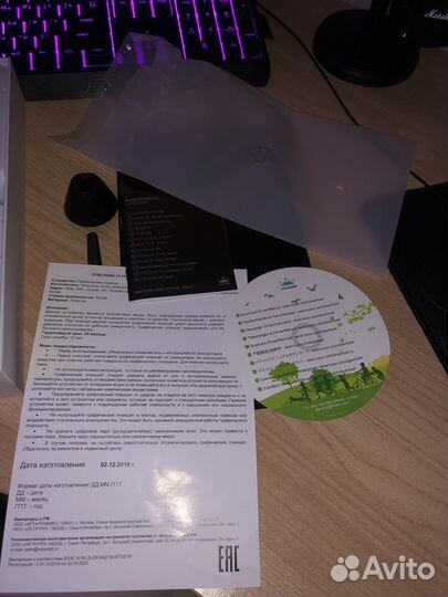 Графический планшет huion H640P 5080 lpi