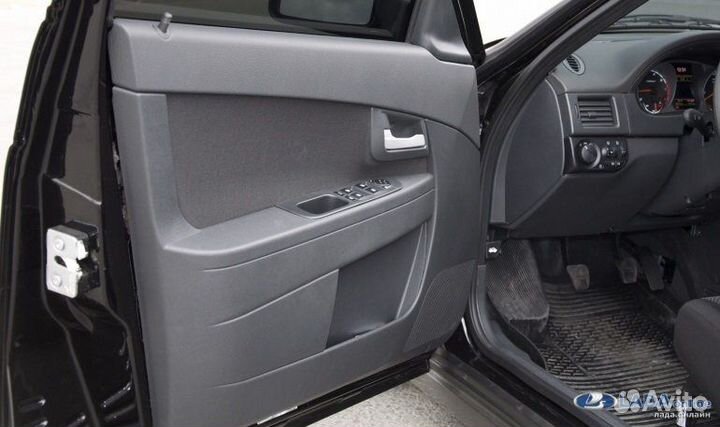 Дверные карты приора 1 черные