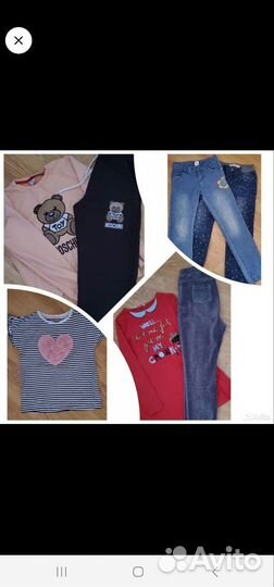 Вещи для девочки 128