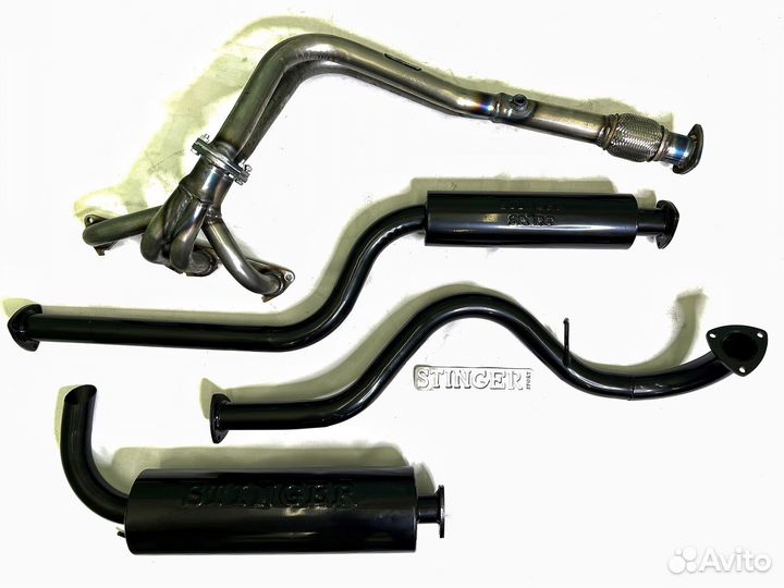 Комплект выхлопа для Шевроле Нивы 2123