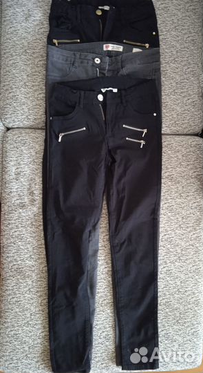 Джинсы для девочки на возврасты 9-11 лет