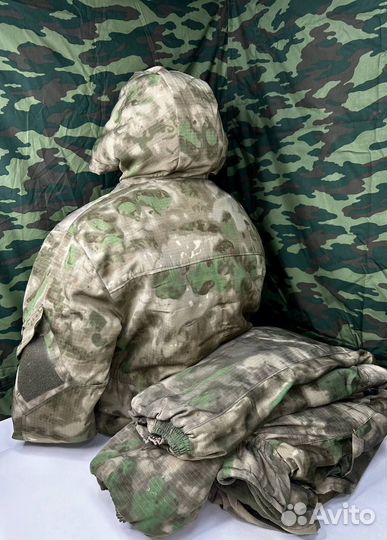 Горка зима мох