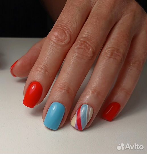 Маникюр гель-лак