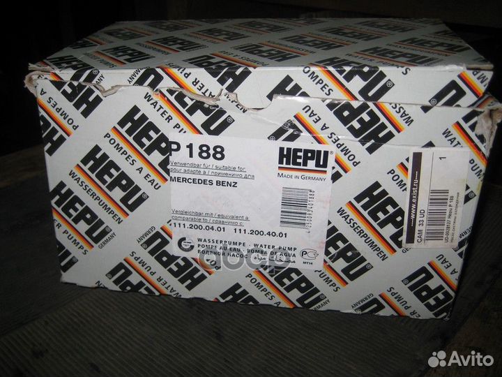 Насос водяной P188 Hepu