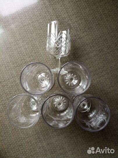 Хрустальные стопки
