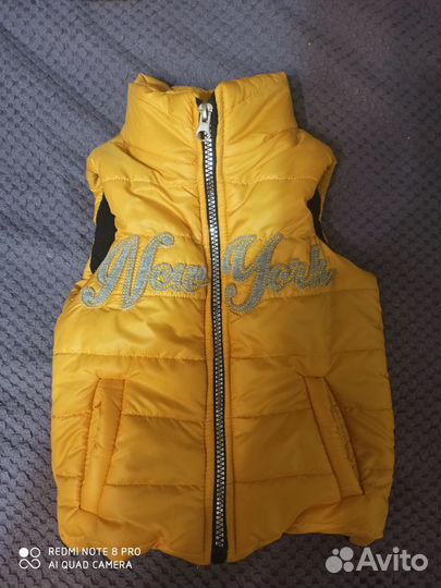 Жилетка для мальчика 98