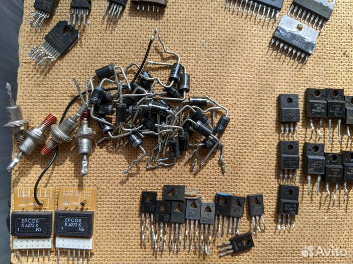 Электронные компоненты б/у