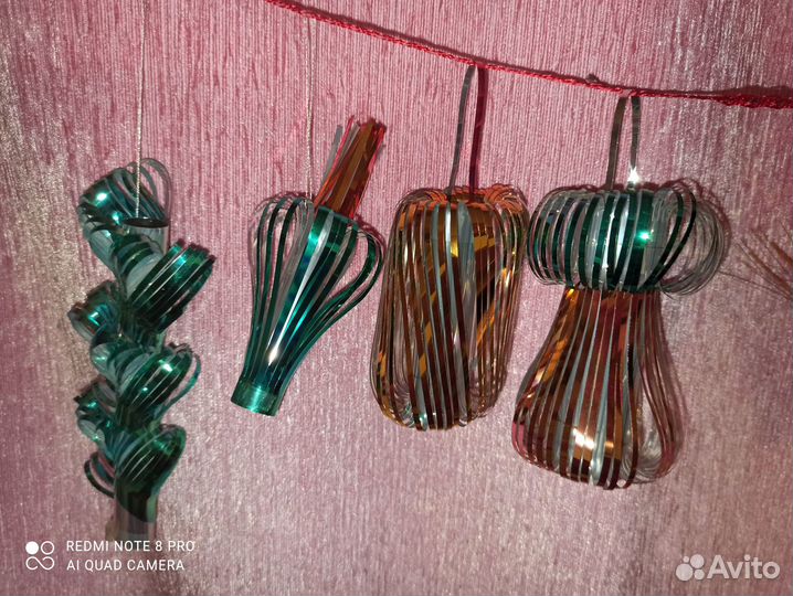 Ёлочная игрушка ссср, мишура