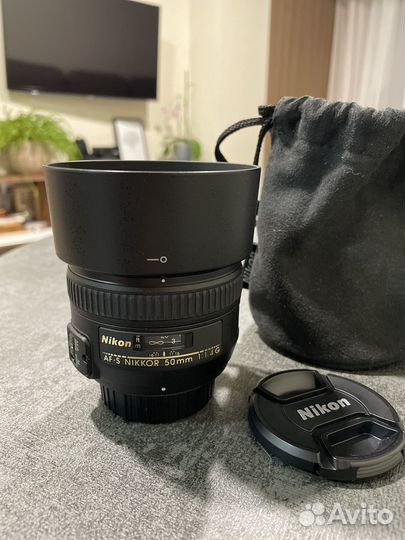 Объектив nikon 50mm f 1.4g af s nikkor