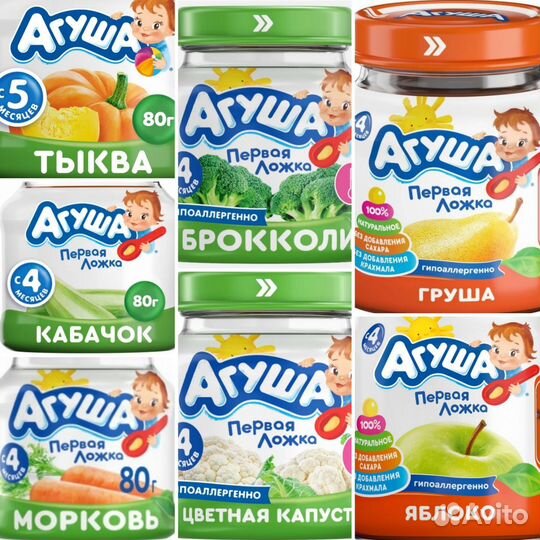 Пюре Агуша