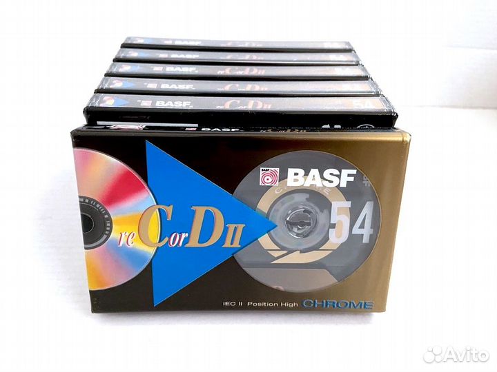 Аудиокассеты кассеты Basf reCorD II 54 - Chrome