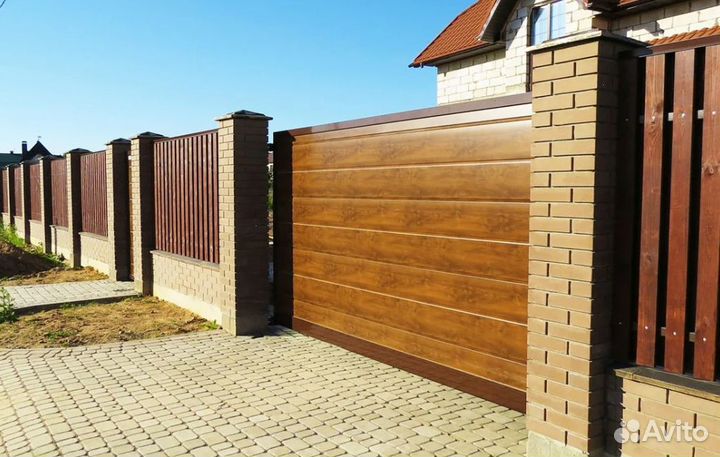 Забор из профнастила с гарантией качественно