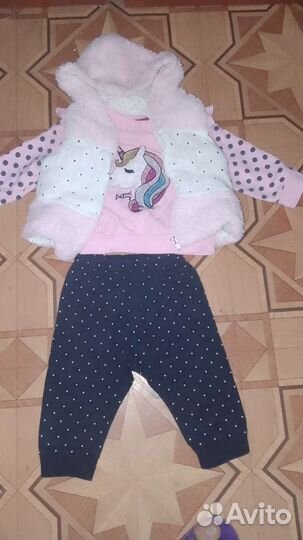 Детская одежда для девочек пакетом