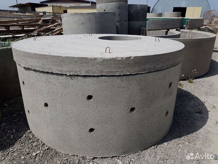 Кольца жби для бетонного септика и канализации