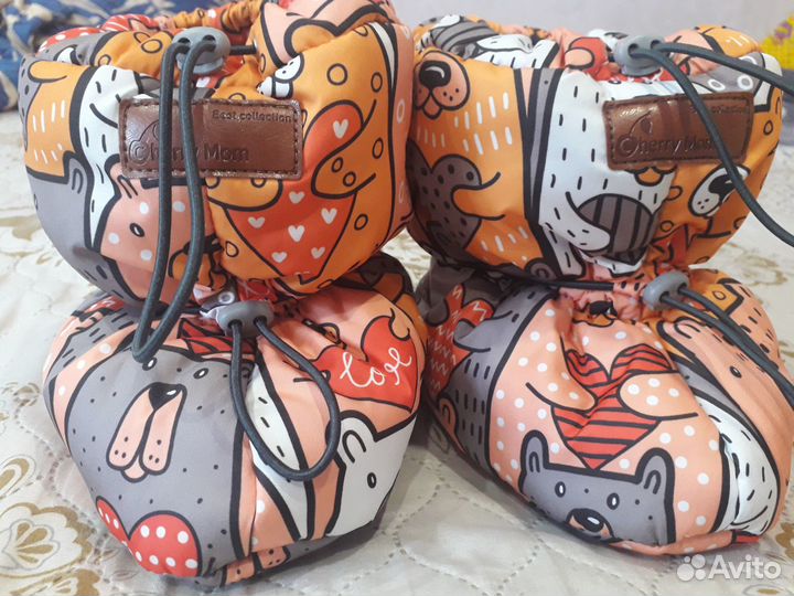 Продам теплые пинетки для малыша