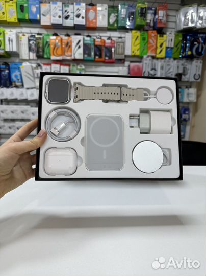 Подарочный набор apple 6 в 1