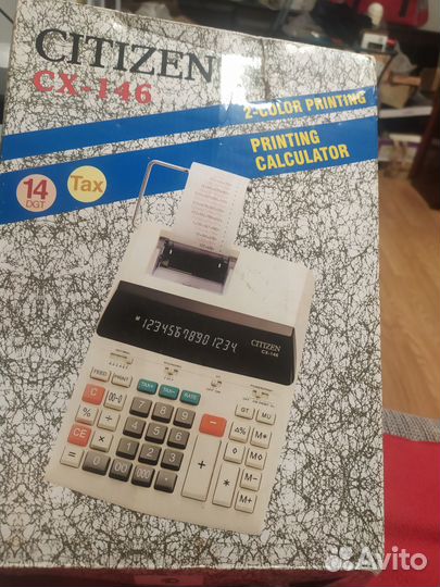 Счетная машина citizen CX-146