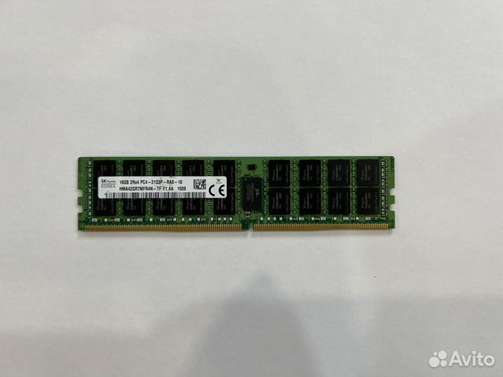 Оперативная память серверная DDR4 ECC 8Gb 16Gb 32G