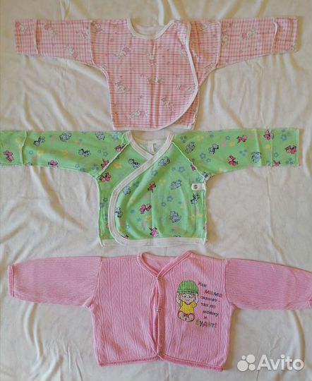 Детские вещи пакетом для девочек от 0 до 3 m