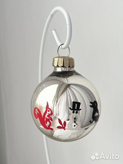 Елочные игрушки ГДР Лауша. Шары