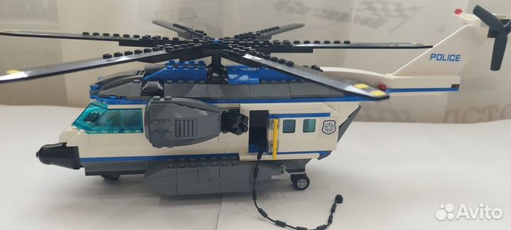 Lego city 60046 Вертолет наблюдения, полиция