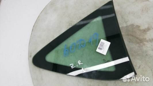 Стекло кузова боковое заднее правое peugeot 407 (6