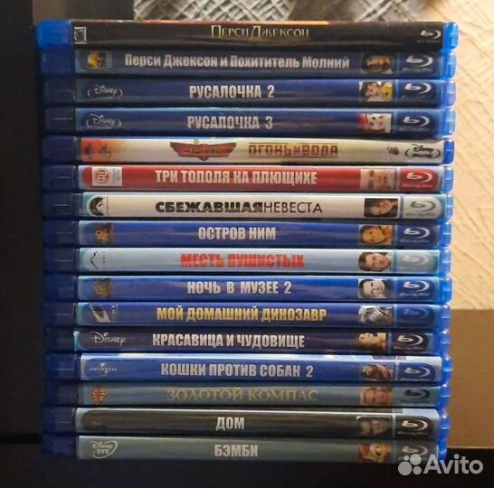 Фильмы и мультфильмы на Blu-Ray