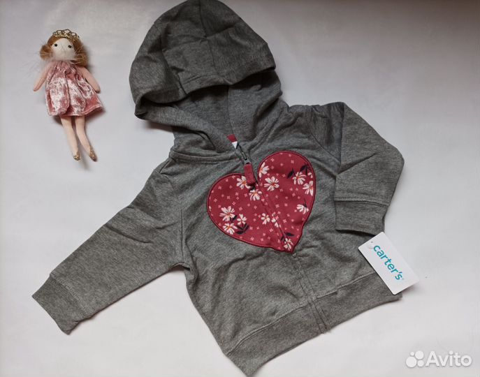 Костюм тройка для девочки Carter's