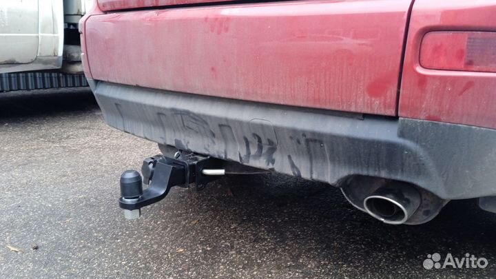 Фаркоп на Mitsubishi Outlander XL, шар под квадрат