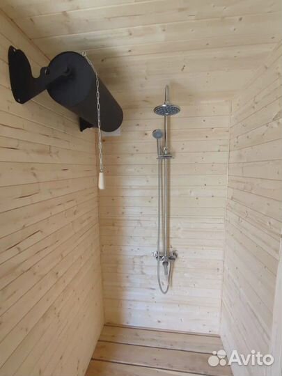 Баня Лофт 5х2.5 три отделения с перголой под ключ