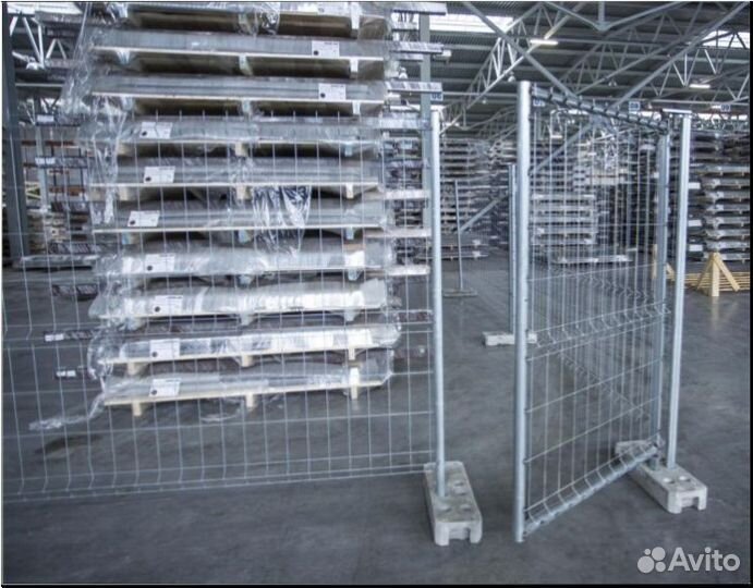 Временное строительное ограждение