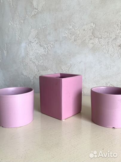 Кашпо керамическое ваза горшок для цветов