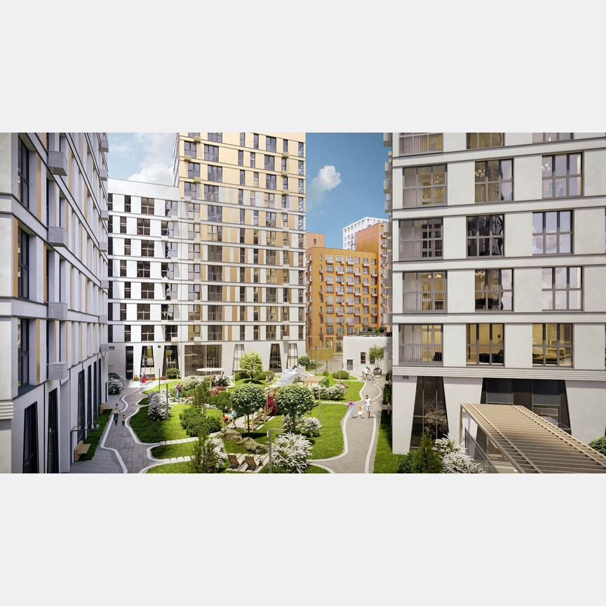 3-к. квартира, 70,7 м², 5/13 эт.