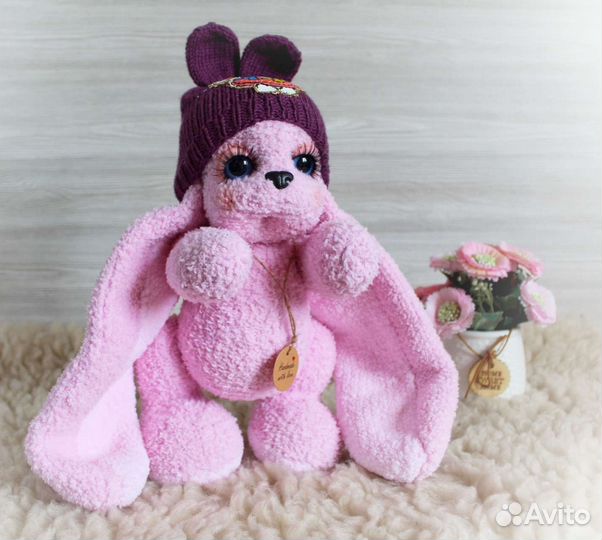 Вязаная зайка