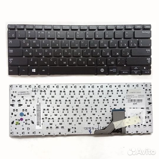 Клавиатура ноутбука Samsung NP530U3B русская