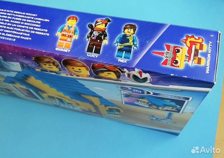 Новый Lego 70381 Emmet's Dream House/Rescue Rocket