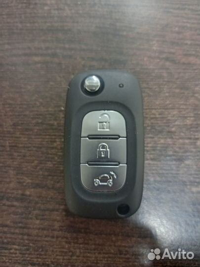 Выкидной ключ с платой и чипом для Лада Веста